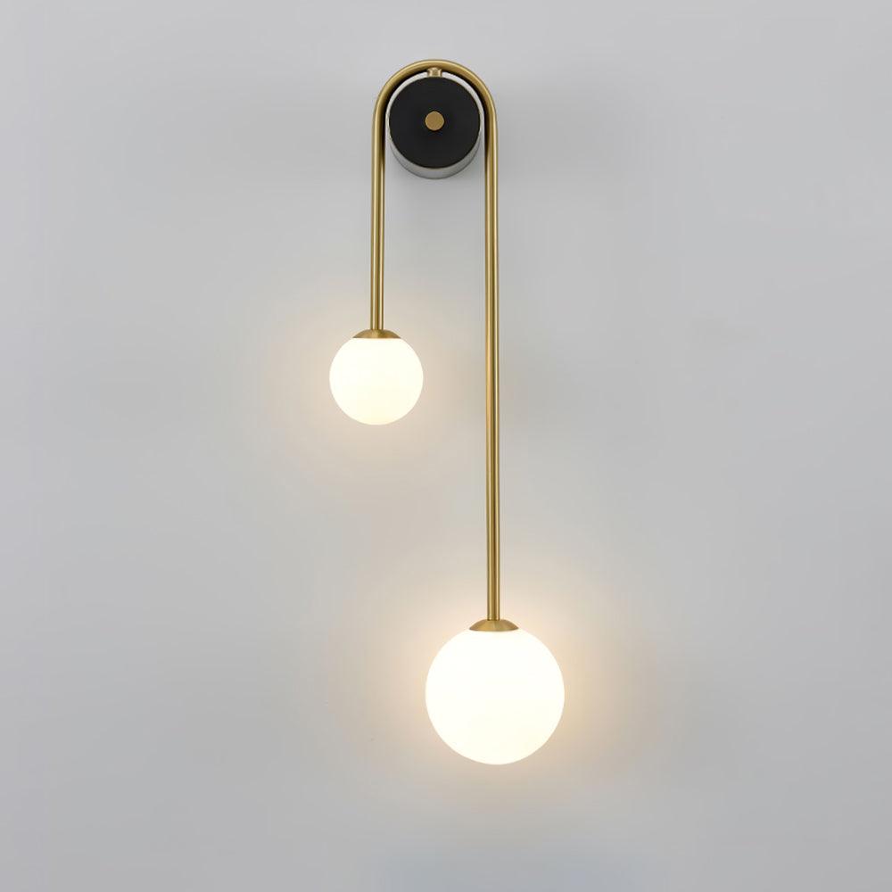 Arc Brass Sconce Light Lighting Lobby
