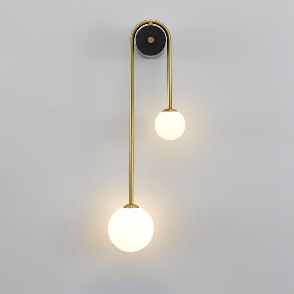 Arc Brass Sconce Light Lighting Lobby
