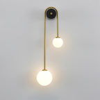 Arc Brass Sconce Light Lighting Lobby