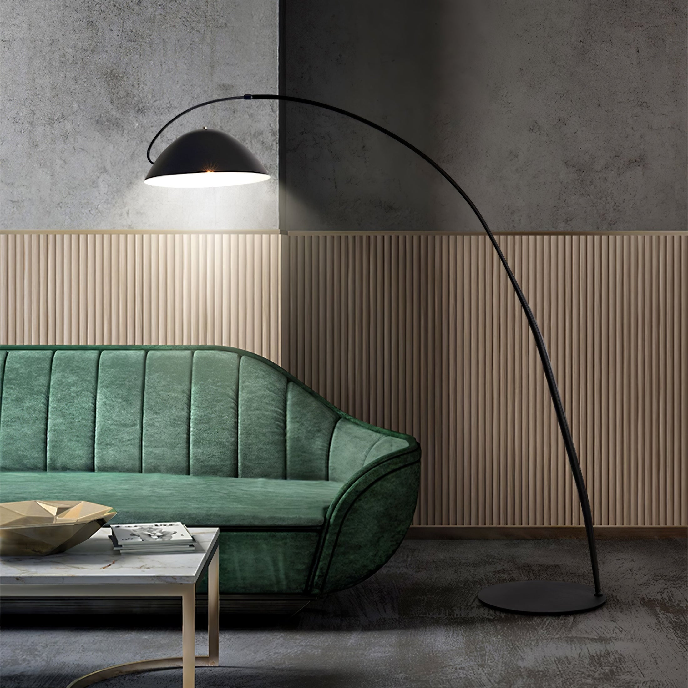 Arc Ceiling Lamp Lighting Lobby