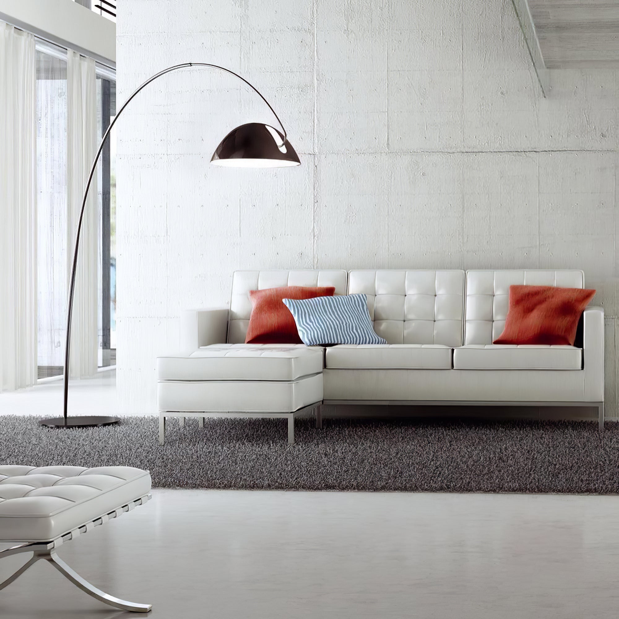 Arc Ceiling Lamp Lighting Lobby