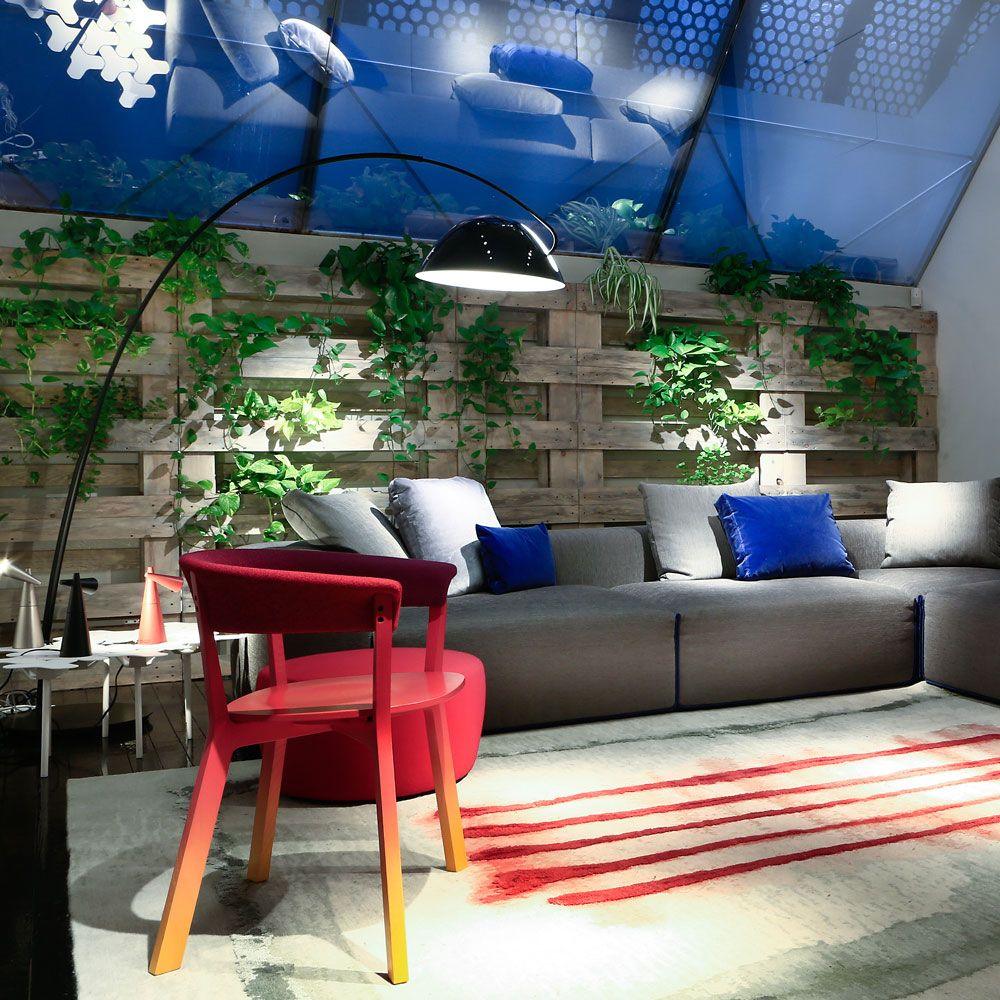 Arc Ceiling Lamp Lighting Lobby