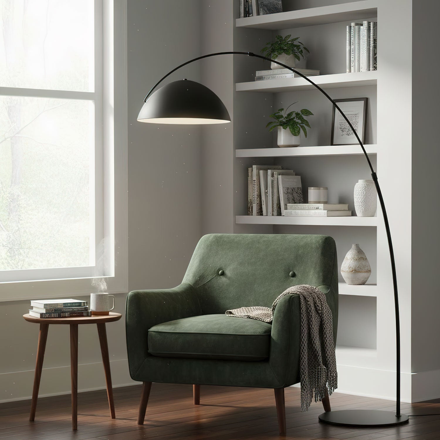 Arc Ceiling Lamp Lighting Lobby