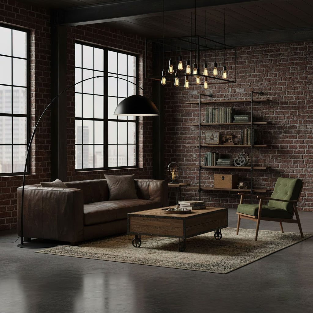 Arc Ceiling Lamp Lighting Lobby