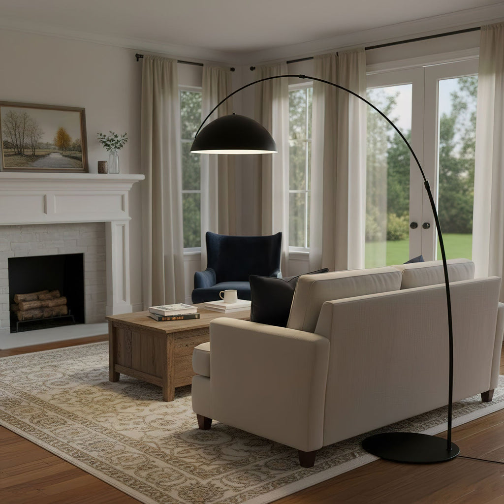 Arc Ceiling Lamp Lighting Lobby