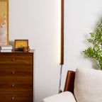Arlo Linear Wood Plug-in Sconce Light Lighting Lobby