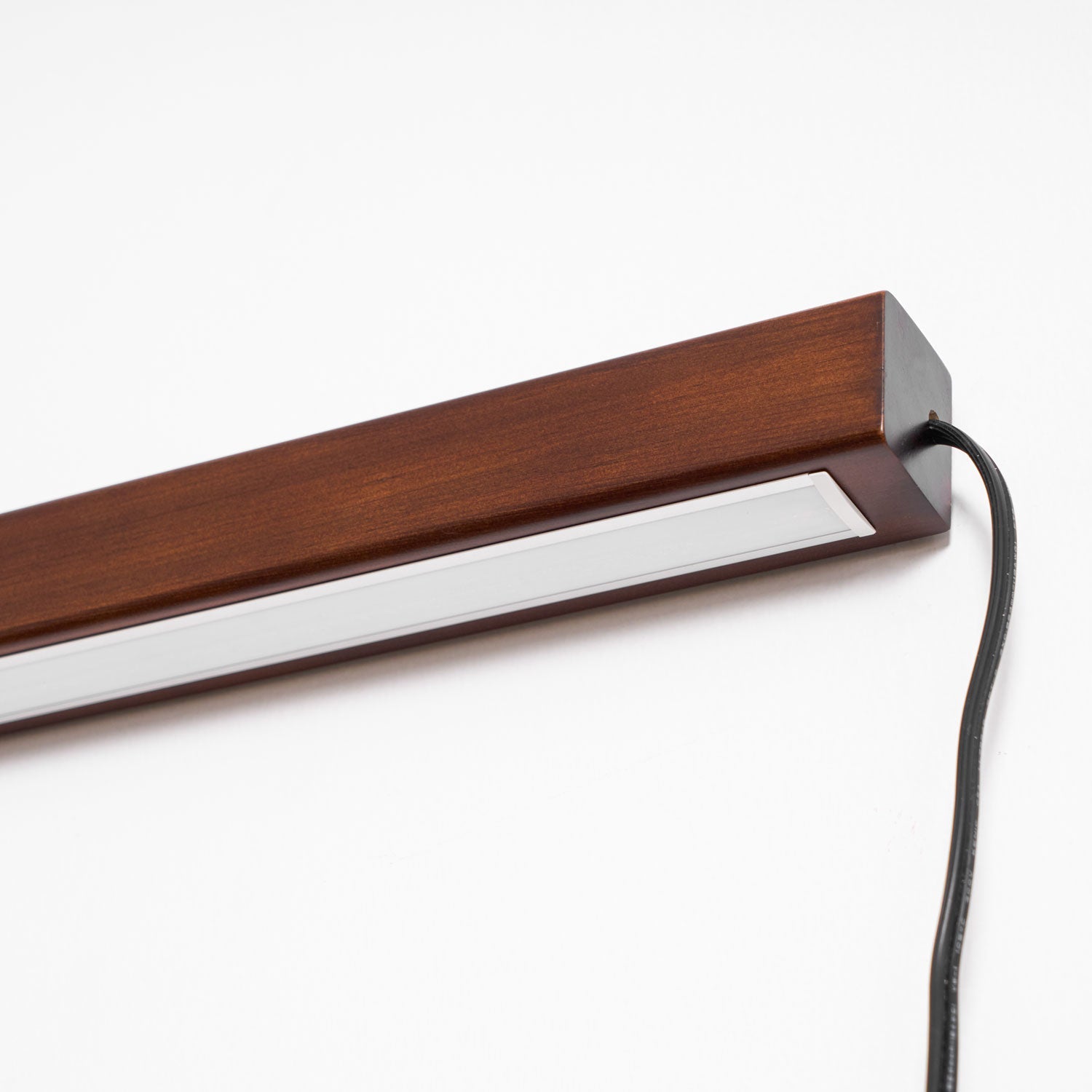 Arlo Linear Wood Plug-in Sconce Light Lighting Lobby