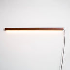 Arlo Linear Wood Plug-in Sconce Light Lighting Lobby