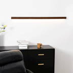 Arlo Linear Wooden Wall Lamp Lighting Lobby