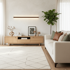 Arlo Linear Wooden Wall Lamp Lighting Lobby