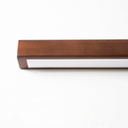 Arlo Linear Wooden Wall Lamp Lighting Lobby