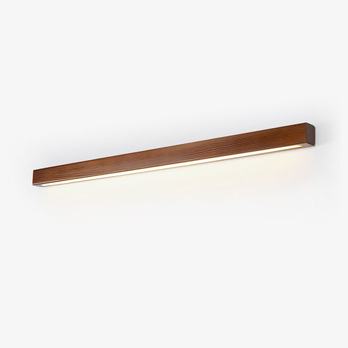 Arlo Linear Wooden Wall Lamp Lighting Lobby