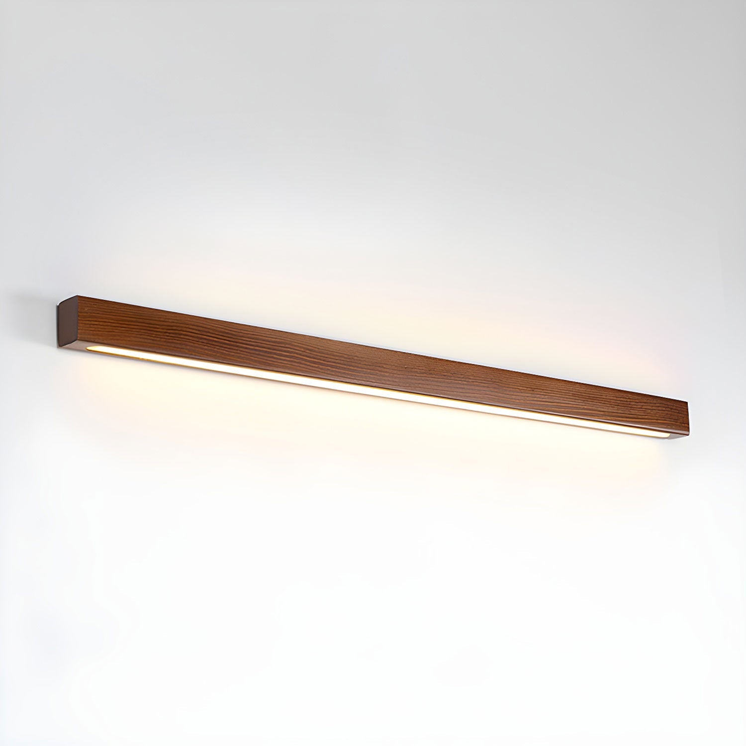 Arlo Linear Wooden Wall Lamp Lighting Lobby