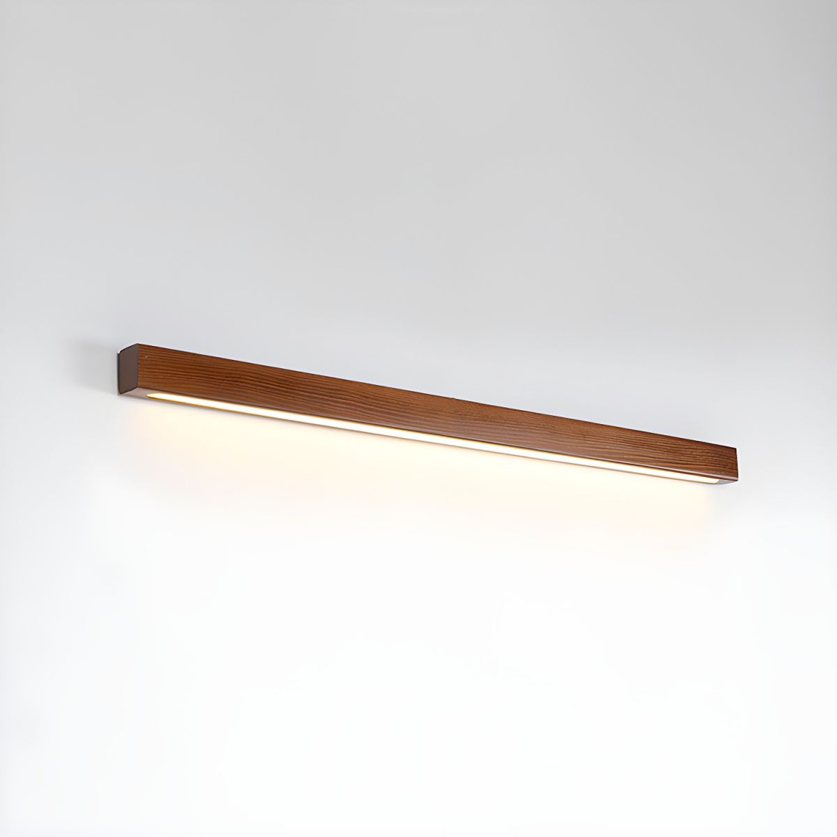 Arlo Linear Wooden Wall Lamp Lighting Lobby