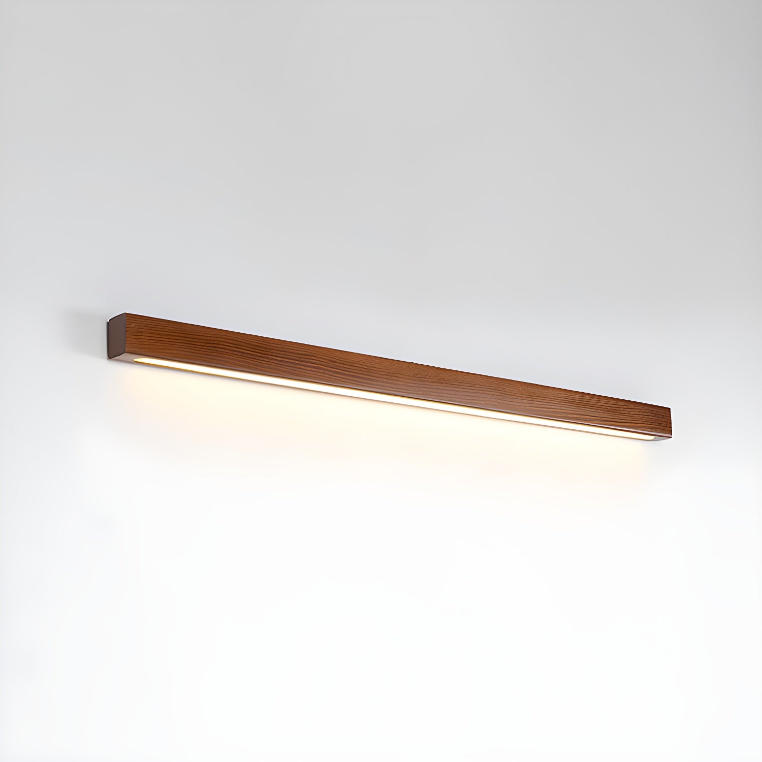 Arlo Linear Wooden Wall Lamp Lighting Lobby