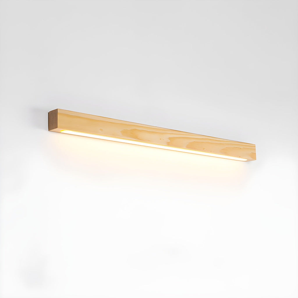 Arlo Linear Wooden Wall Lamp Lighting Lobby