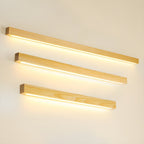 Arlo Linear Wooden Wall Lamp Lighting Lobby