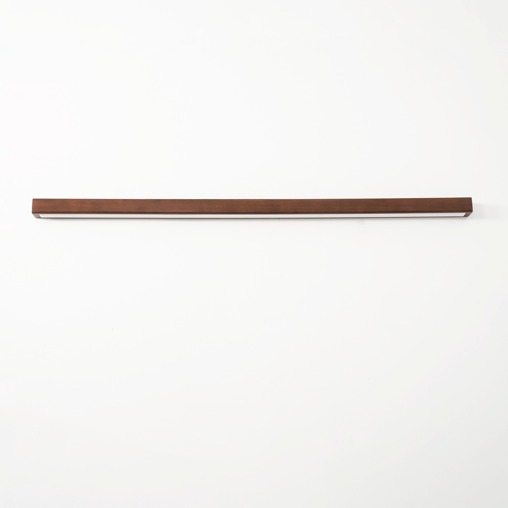 Arlo Linear Wooden Wall Lamp Lighting Lobby