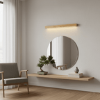 Arlo Linear Wooden Wall Lamp Lighting Lobby