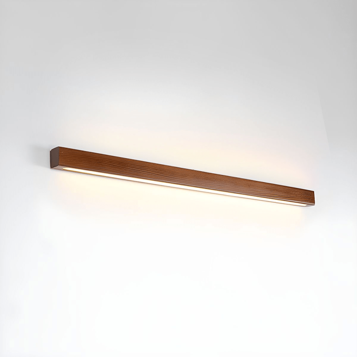 Arlo Linear Wooden Wall Lamp Lighting Lobby