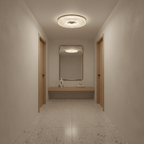 Ayla LED Ceiling Flush Mount Light Lighting Lobby