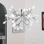 Black Firefly LED Ceiling Suspension Lighting Lobby