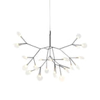 Black Firefly LED Ceiling Suspension Lighting Lobby