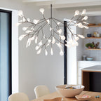 Black Firefly LED Ceiling Suspension Lighting Lobby