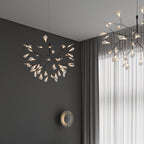 Black Firefly LED Ceiling Suspension Lighting Lobby