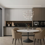 Black Firefly LED Ceiling Suspension Lighting Lobby