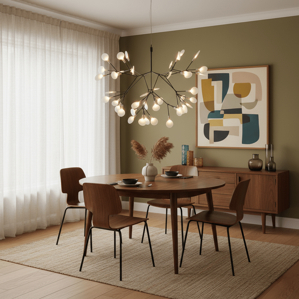 Black Firefly LED Ceiling Suspension Lighting Lobby