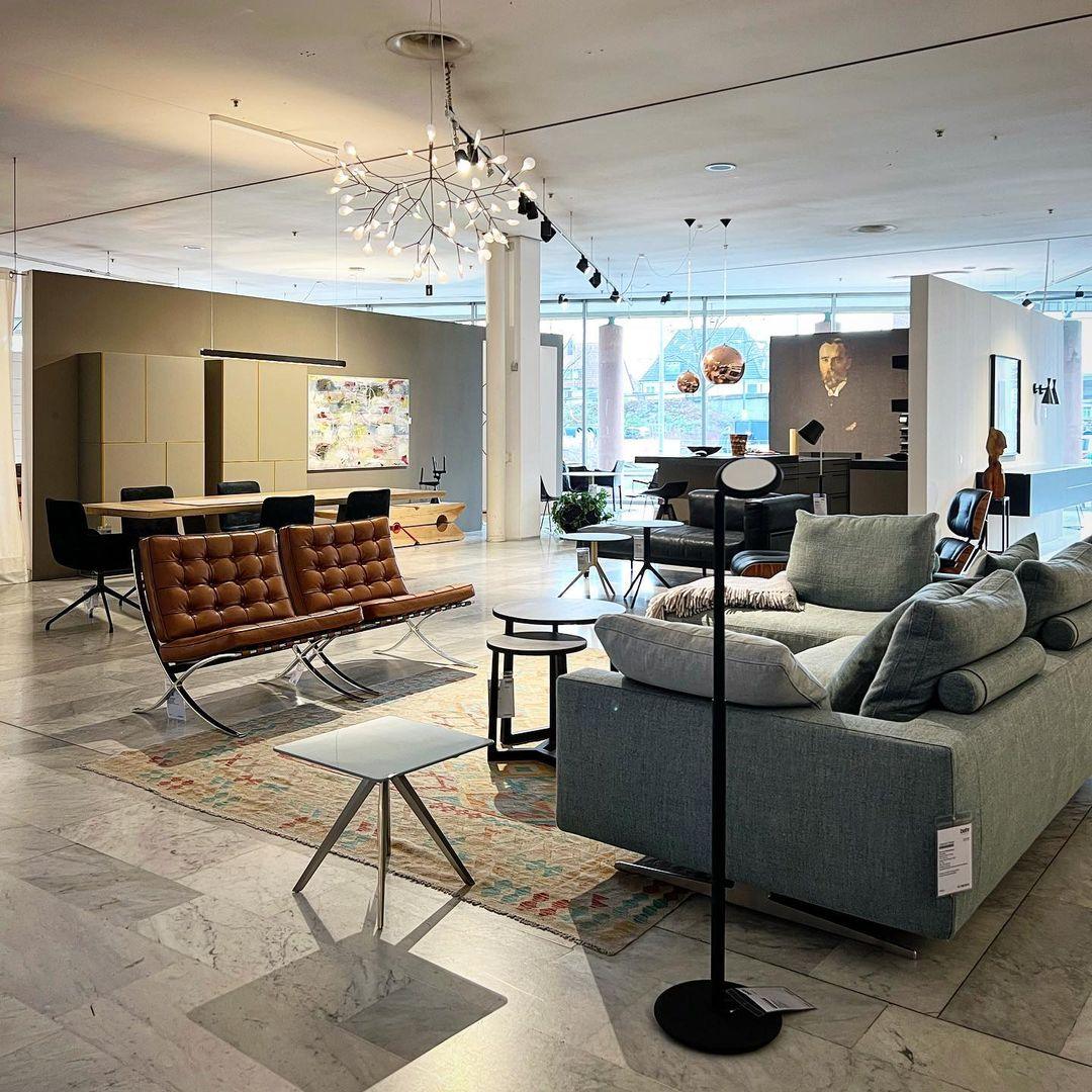 Black Firefly LED Ceiling Suspension Lighting Lobby