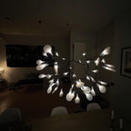 Black Firefly LED Ceiling Suspension Lighting Lobby