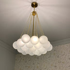 Bubble Ceiling Suspension Lighting Lobby