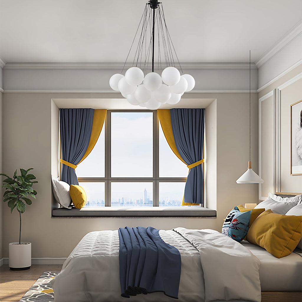 Bubble Ceiling Suspension Lighting Lobby
