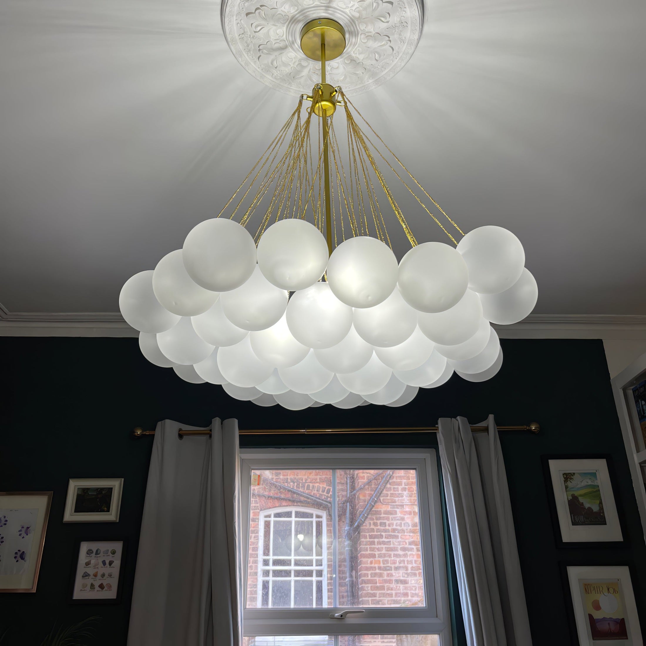 Bubble Ceiling Suspension Lighting Lobby