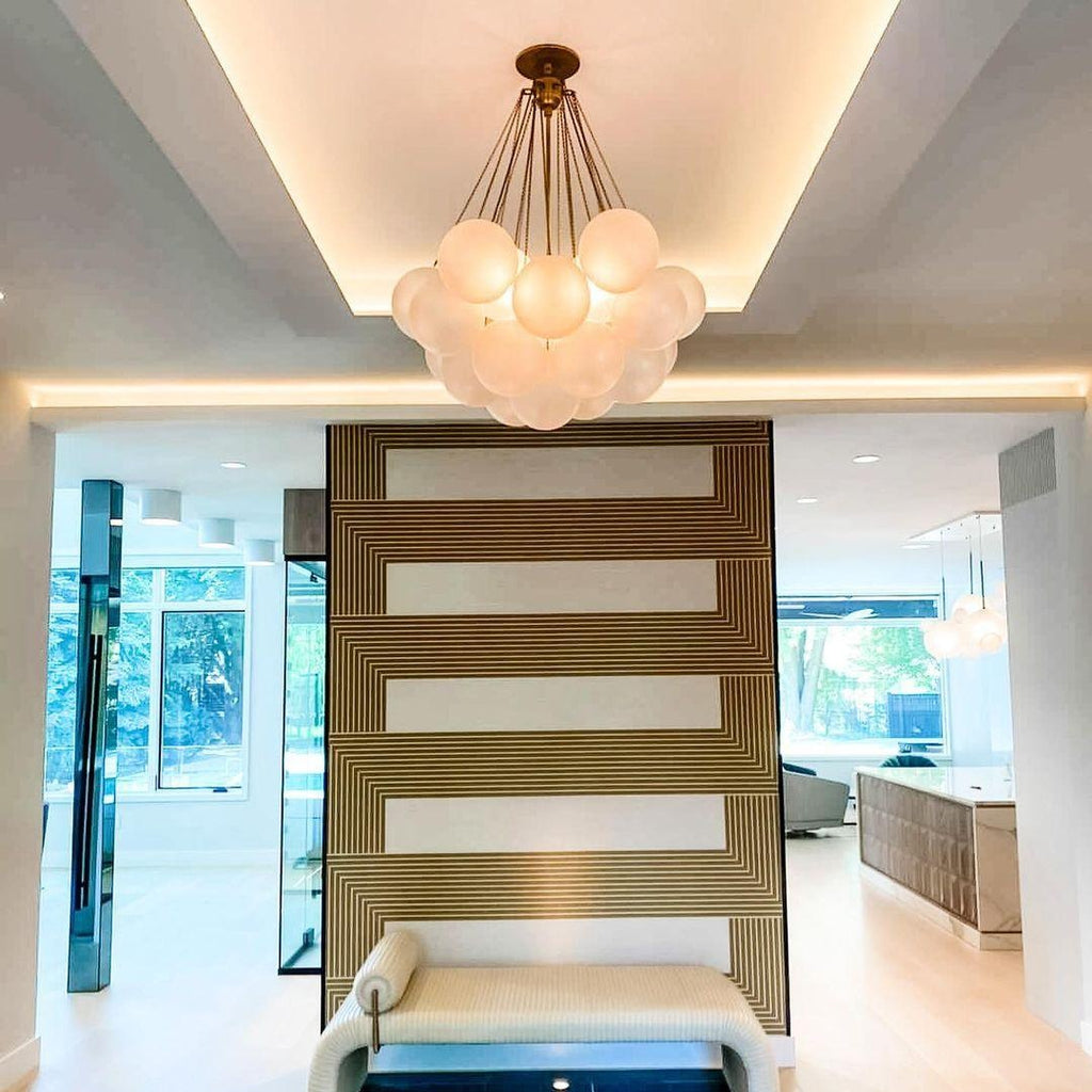 Bubble Ceiling Suspension Lighting Lobby