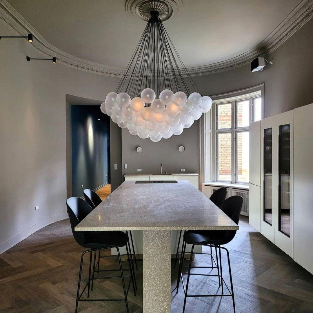 Bubble Ceiling Suspension Lighting Lobby
