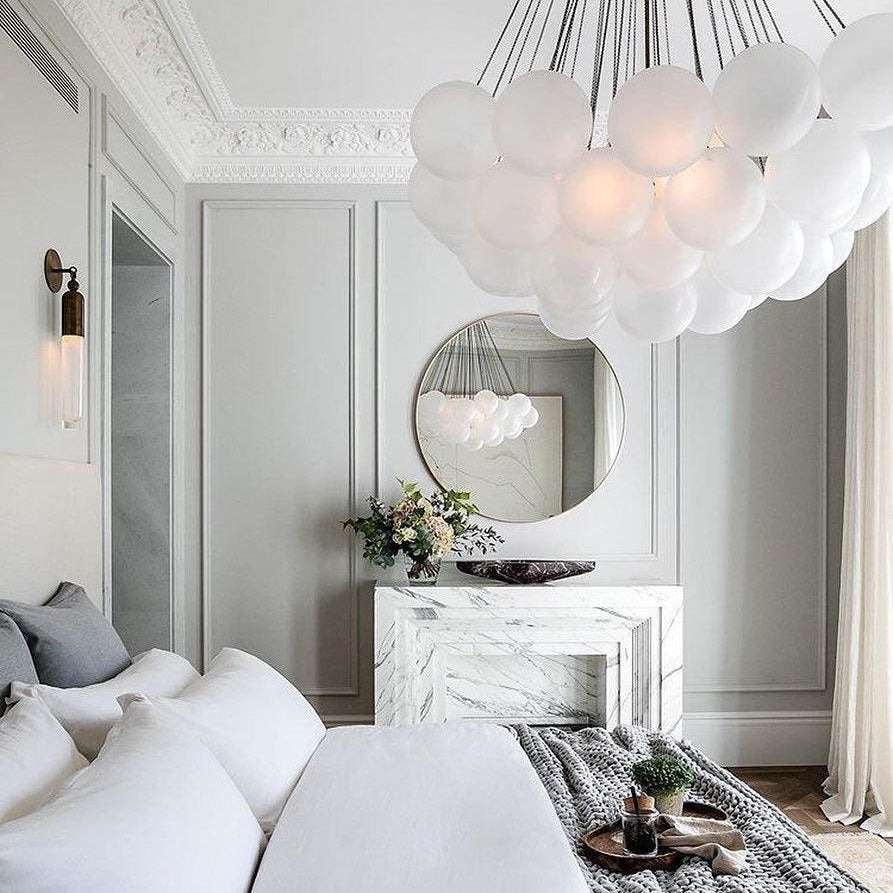 Bubble Ceiling Suspension Lighting Lobby