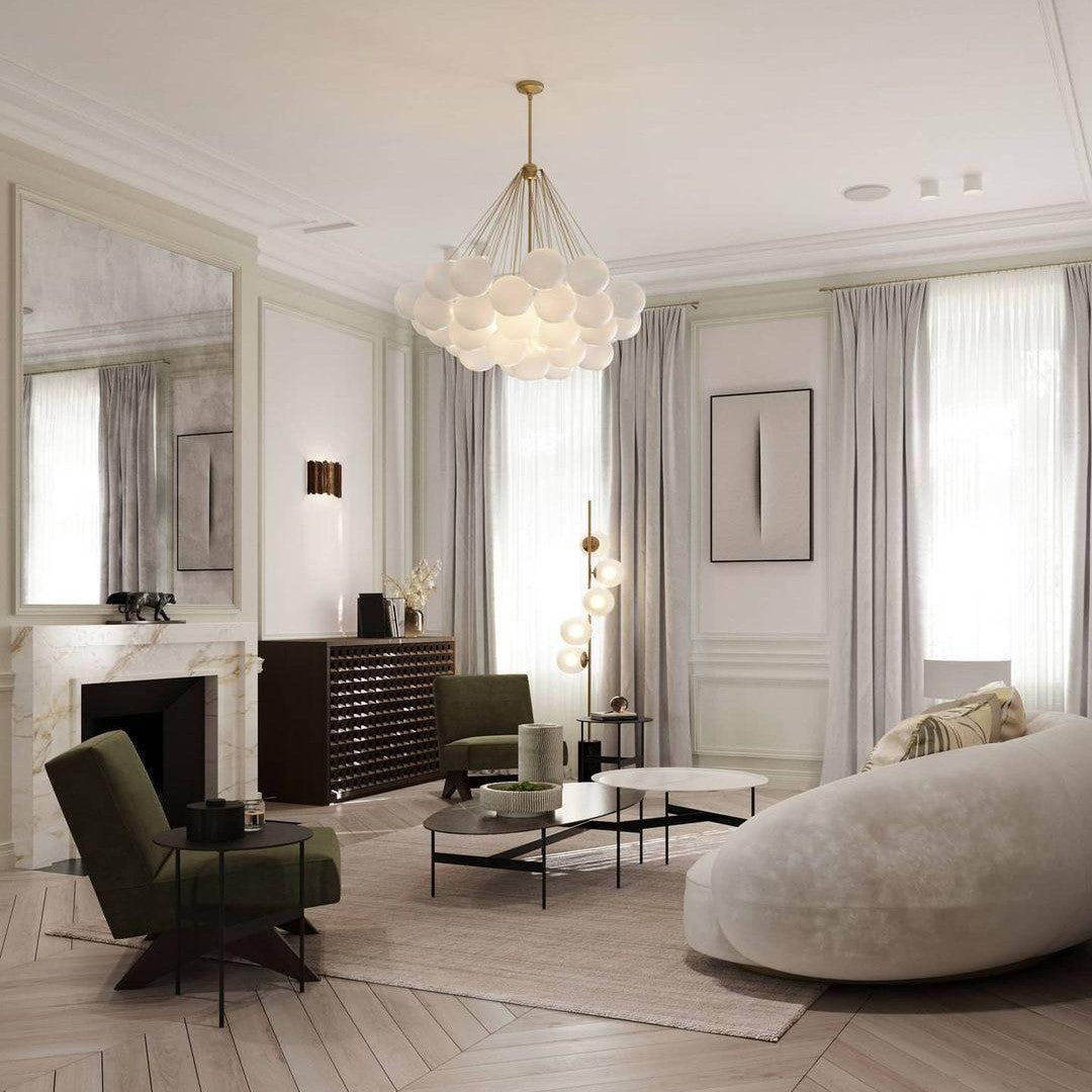 Bubble Ceiling Suspension Lighting Lobby
