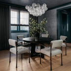 Bubble Ceiling Suspension Lighting Lobby