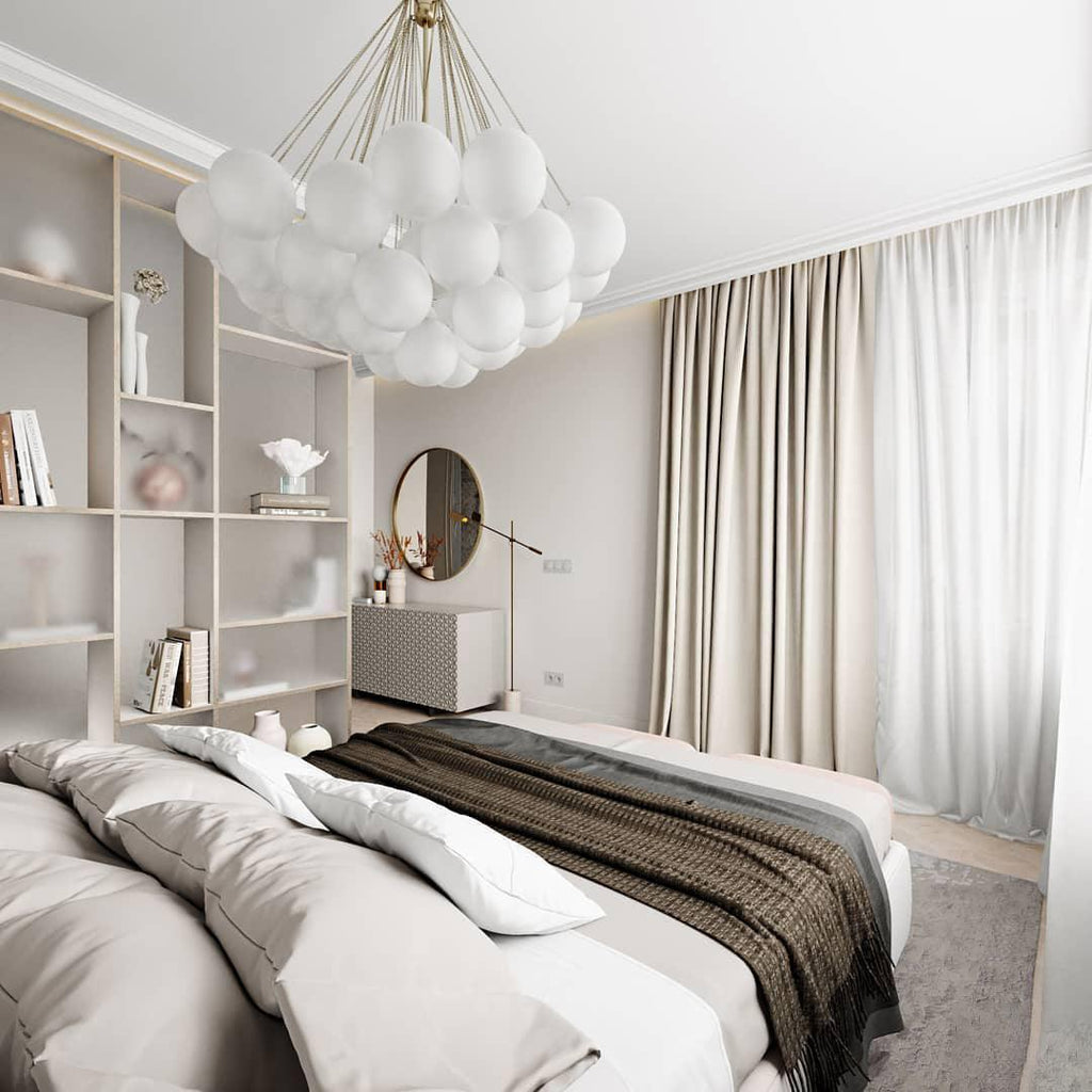 Bubble Ceiling Suspension Lighting Lobby