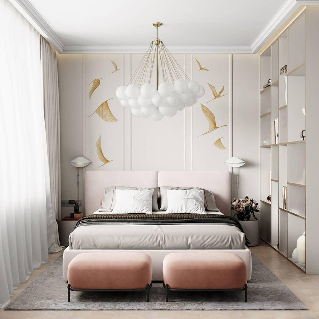 Bubble Ceiling Suspension Lighting Lobby