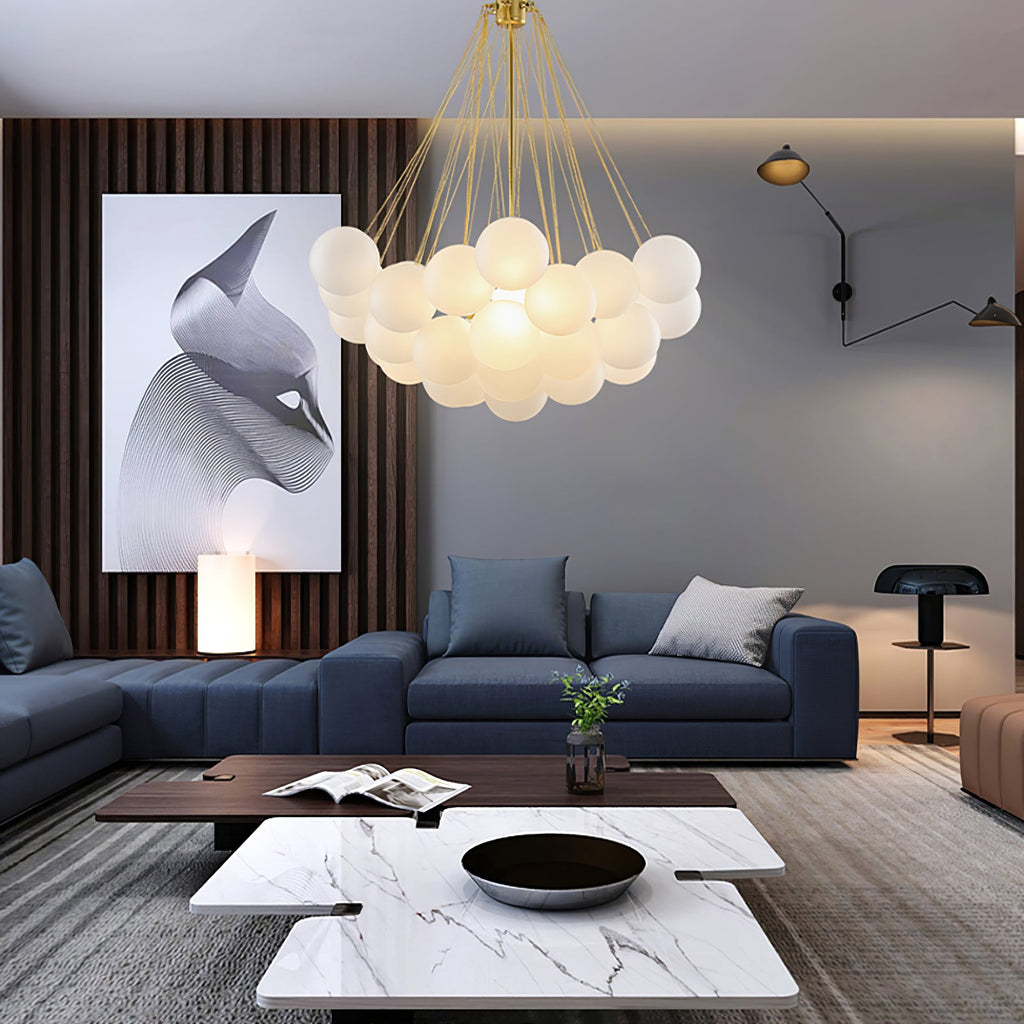 Bubble Ceiling Suspension Lighting Lobby