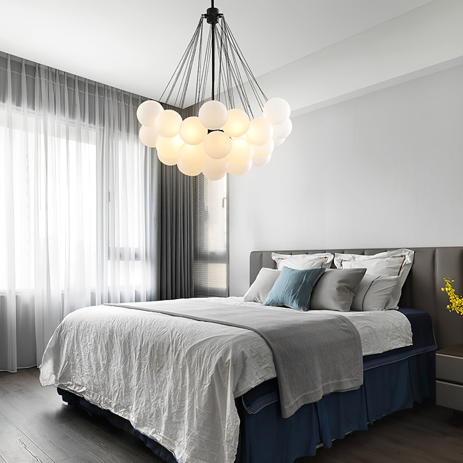 Bubble Ceiling Suspension Lighting Lobby