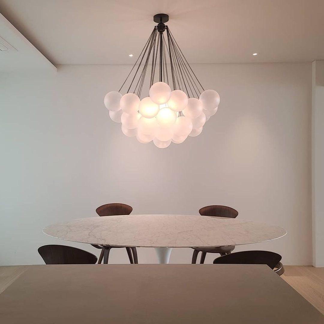 Bubble Ceiling Suspension Lighting Lobby