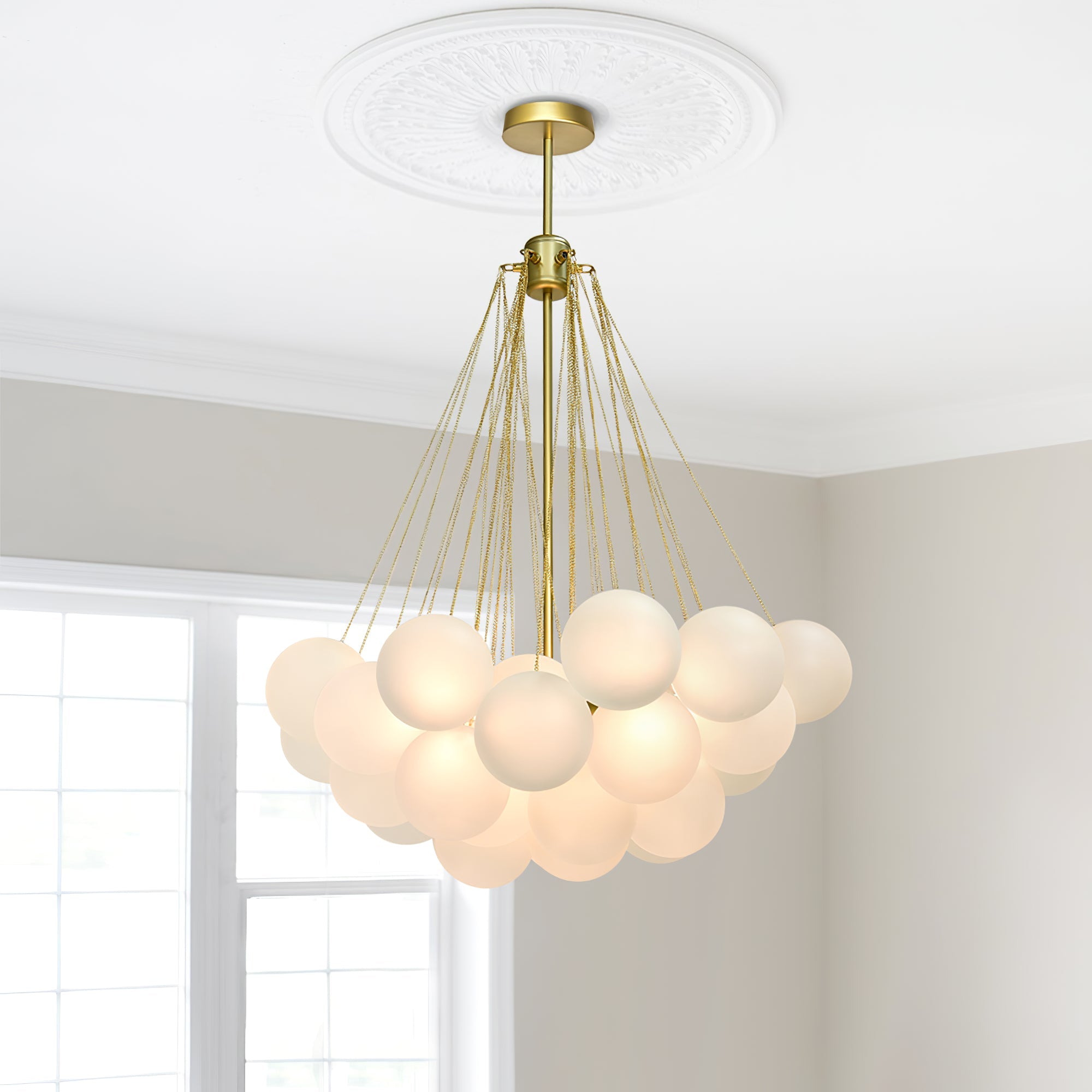 Bubble Ceiling Suspension Lighting Lobby