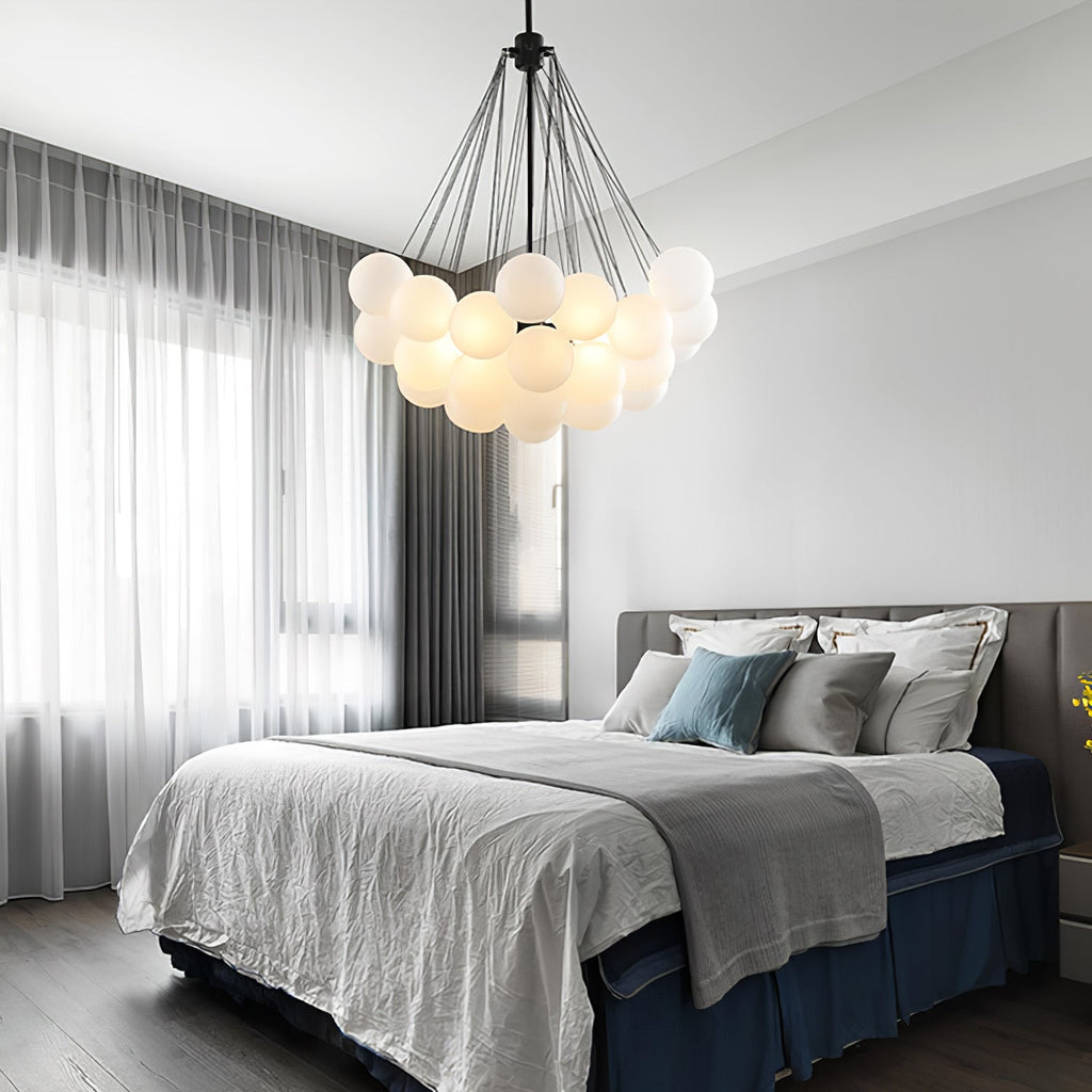 Bubble Ceiling Suspension Lighting Lobby