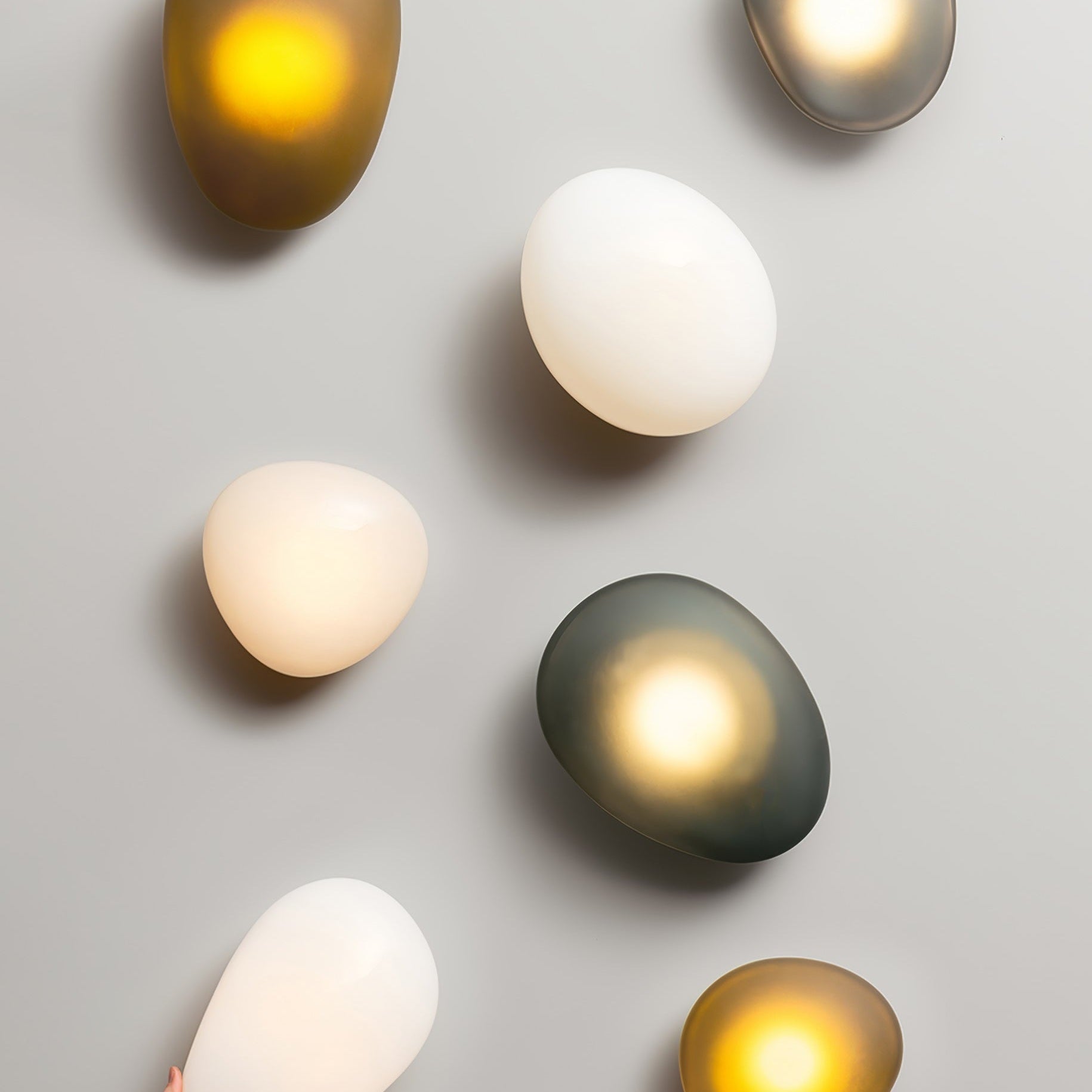 Bubble Glass Sconce Light Lighting Lobby