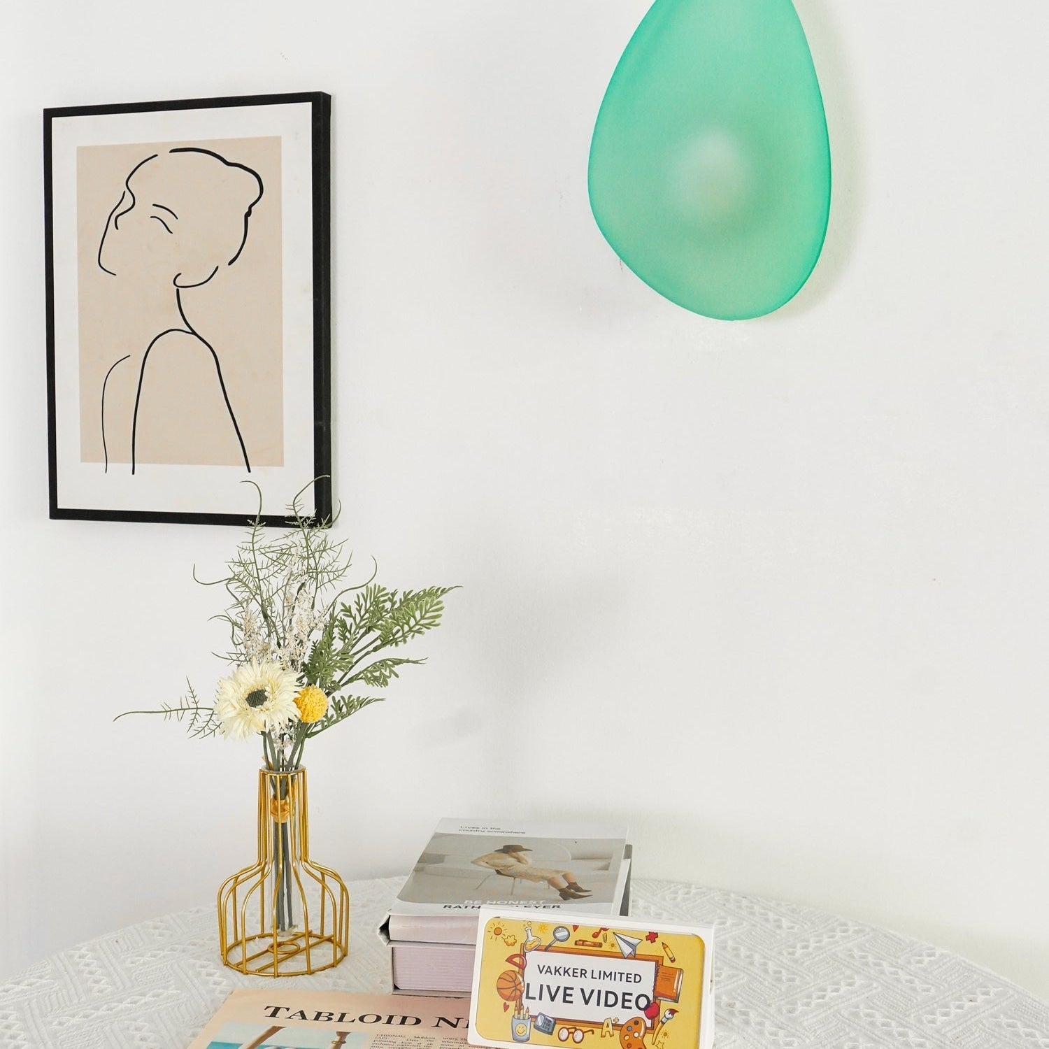 Bubble Glass Sconce Light Lighting Lobby
